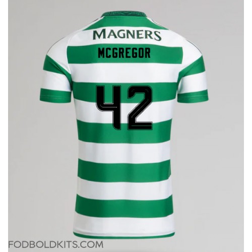 Celtic Callum McGregor #42 Hjemmebanetrøje 2024-25 Kortærmet